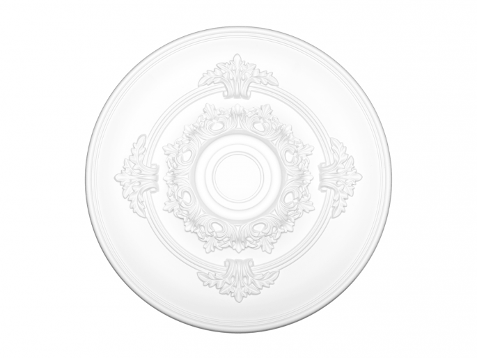 Klein klassiek plafond ornament