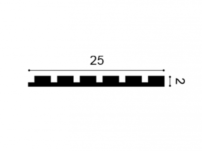 Wandpaneel W111 - Bar